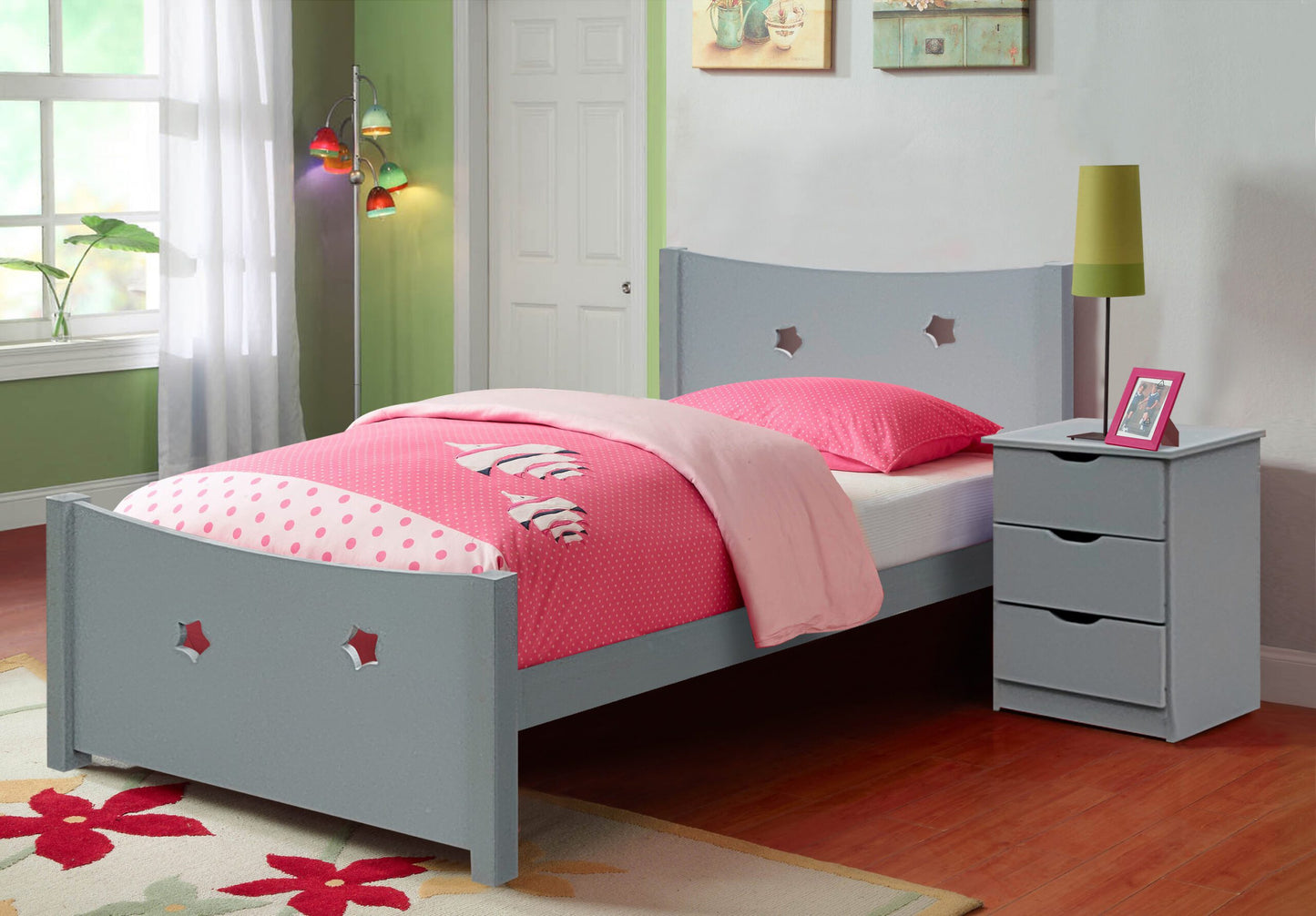 Single 3ft Star Bed Frame: Wooden Design for Children’s Comfort and Joy