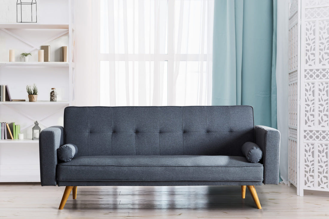 Miami Linen Fabric Clic Clac Sofa Bed - Modern Convenience Meets Class ...