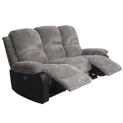 Fabric Cord Electric Recliner Chair