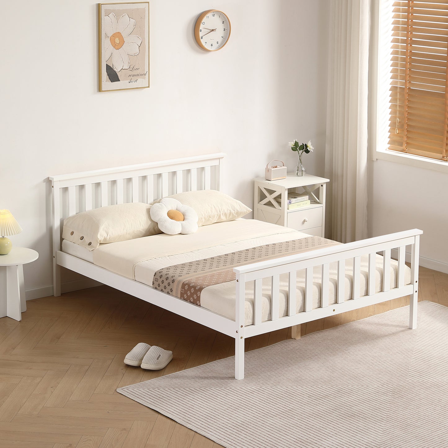 Atlantis Wooden Bed Frame - A Classic and Timeless Addition to Your Bedroom Decor