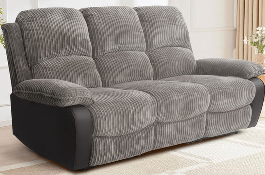 Sienna Relax-Sofa-Set: Jumbo-Cord-Stoff für ultimative Entspannung