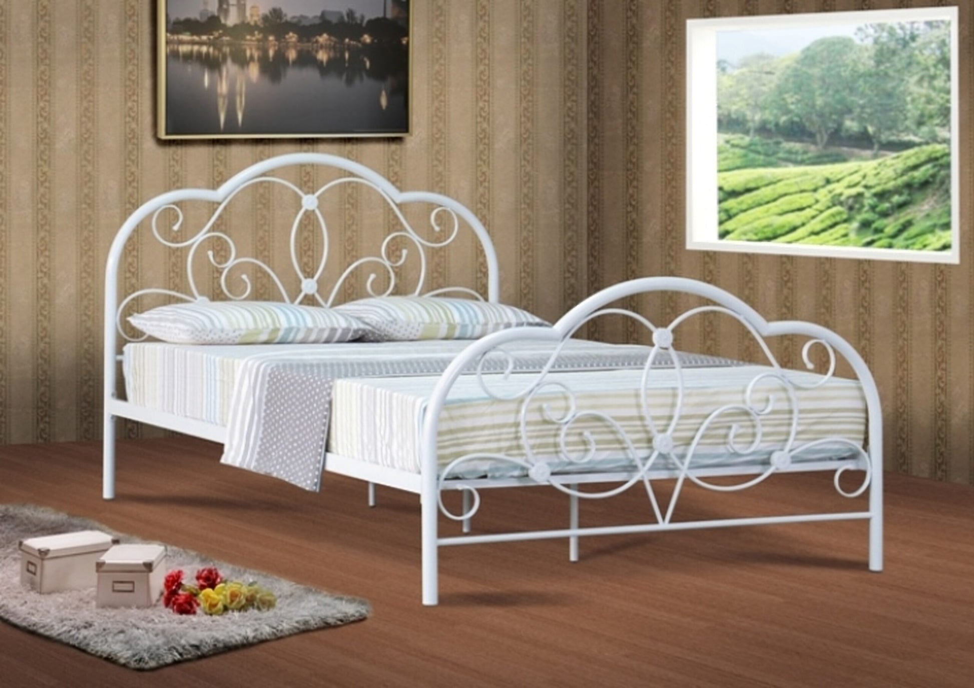 Alexis Metal Bed Frame - 3 SizesAlexis Metal Bed Frame - 3 Sizes