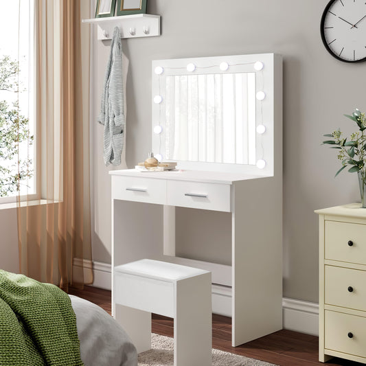 Ariel 2 Drawer dressing table set