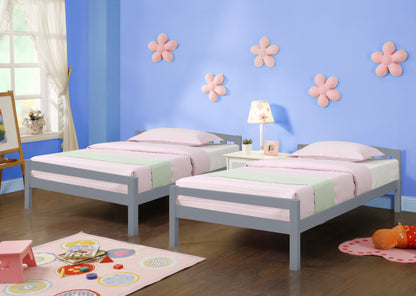 3ft Wooden Combination Bunk Bed In Grey White Or Caramel Bedroom Kids Bedroom