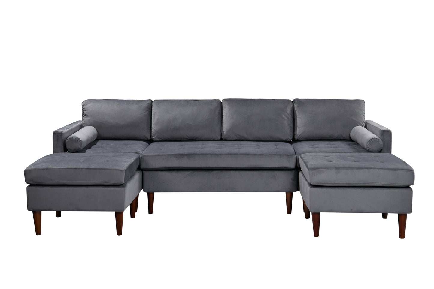 Hochwertiges modulares Stoffsofa Hallie – Komfort und Stil vereint