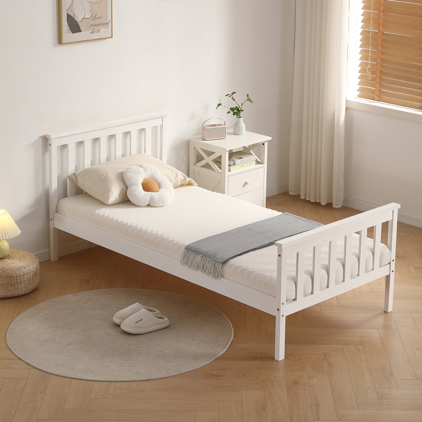 Atlantis Wooden Bed Frame - A Classic and Timeless Addition to Your Bedroom Decor