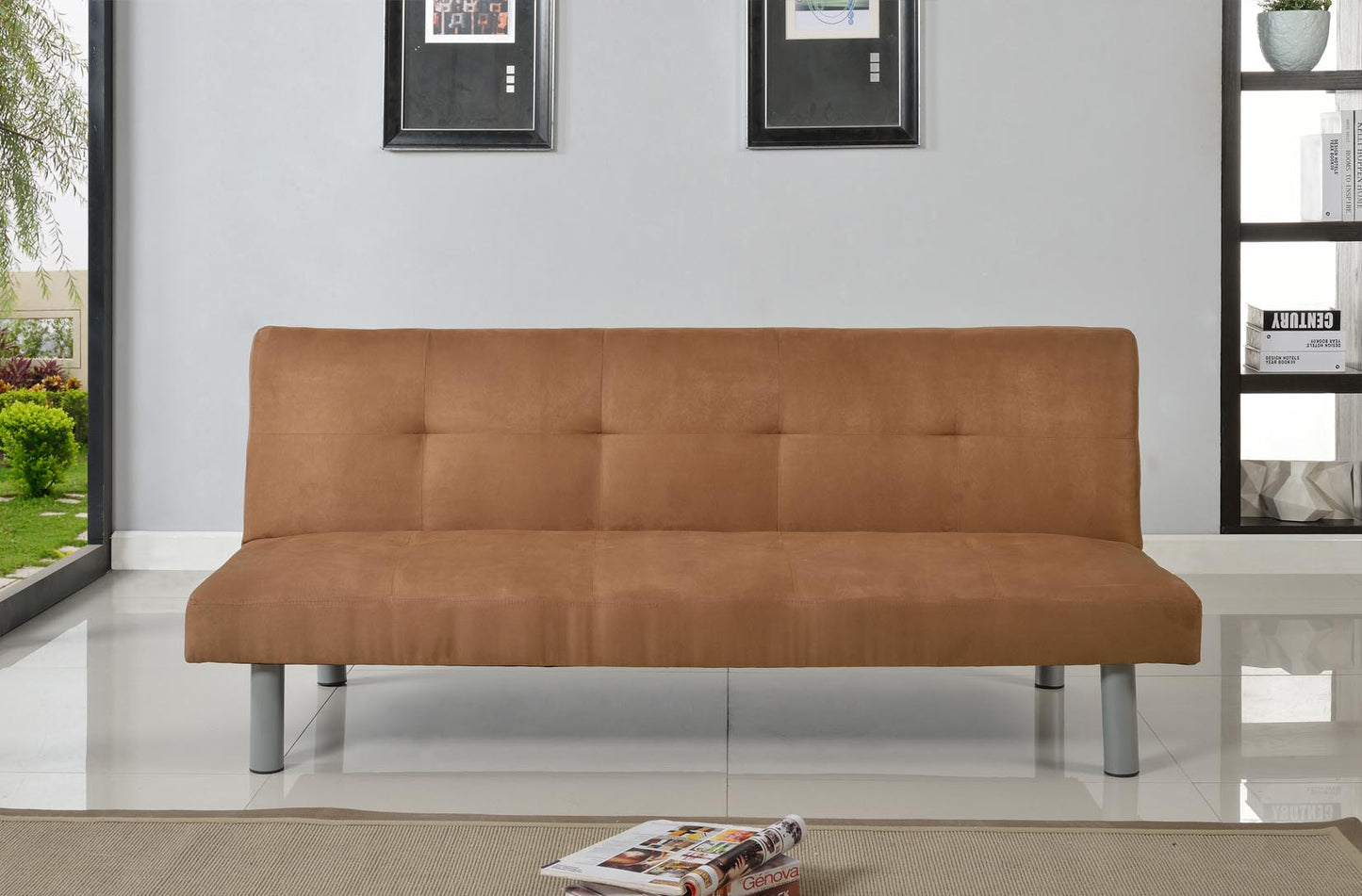 Monza Faux Suede Sofa Bed | 4 coloursMonza Faux Suede Sofa Bed