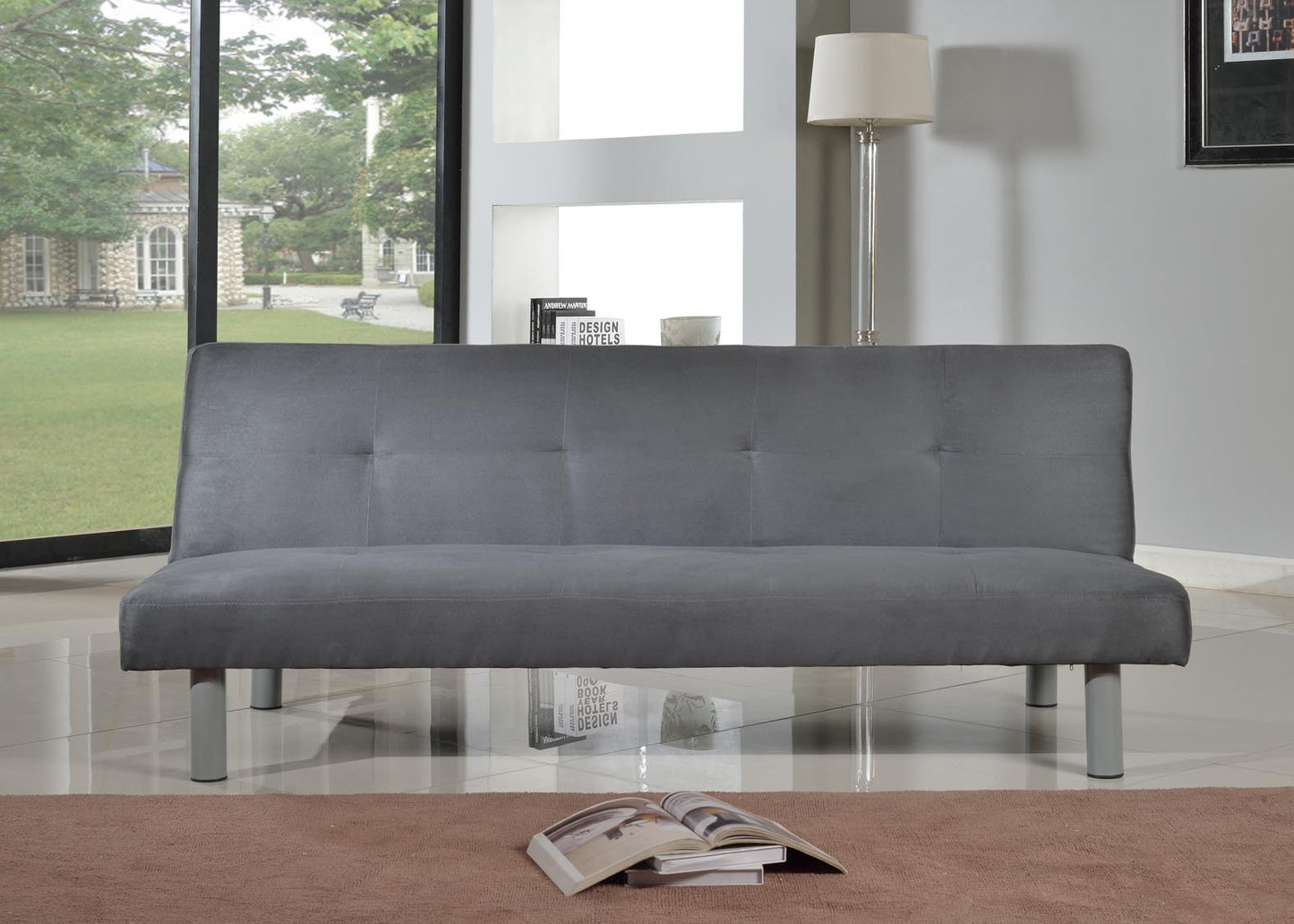 Monza Faux Suede Sofa Bed | 4 coloursMonza Faux Suede Sofa Bed