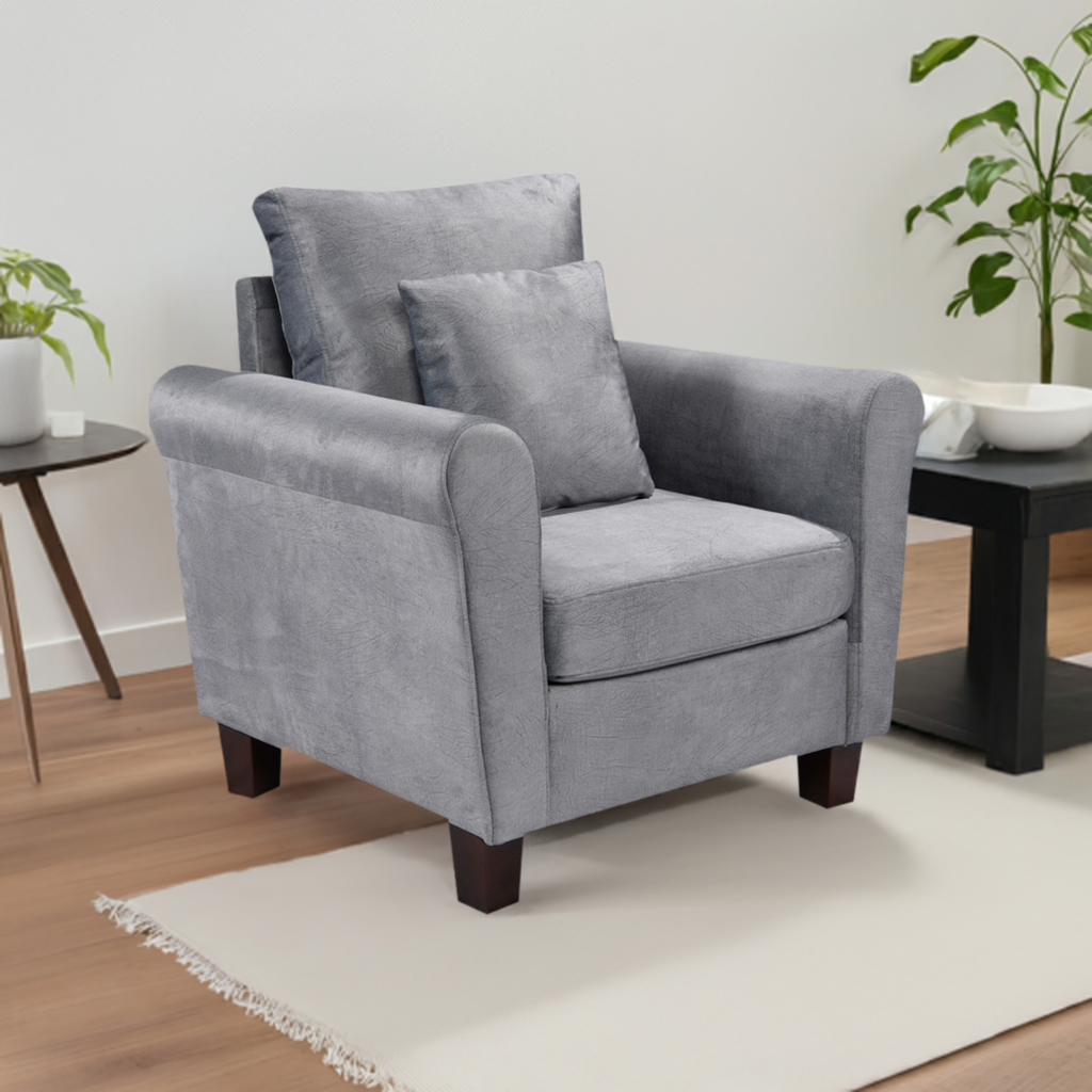 Tivoli Sofa-Set: Gebürsteter Samt für ein luxuriöses Wohnzimmererlebnis