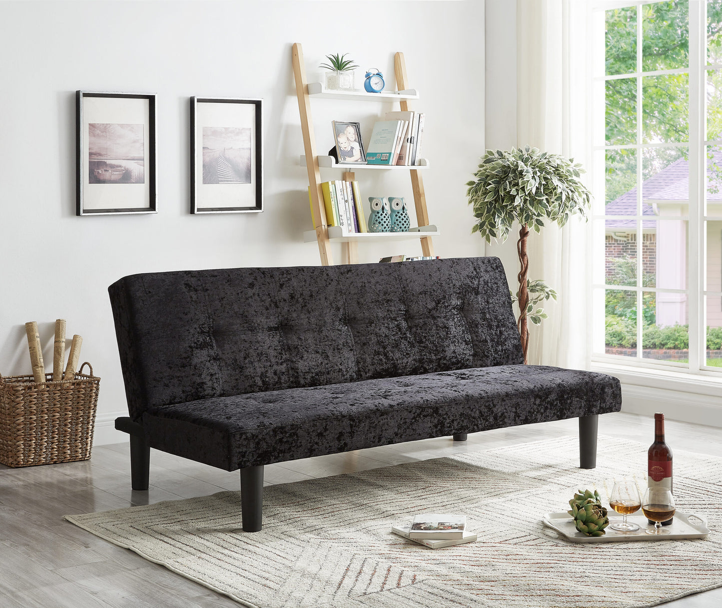 Spencer Crushed Velvet Sofa Bed | 4 coloursSpencer Crushed Velvet Sofa Bed